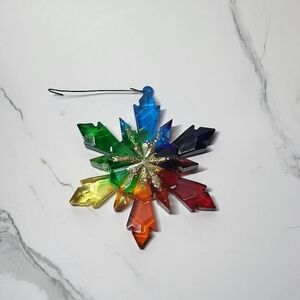 Colorful Snowflake Ornament